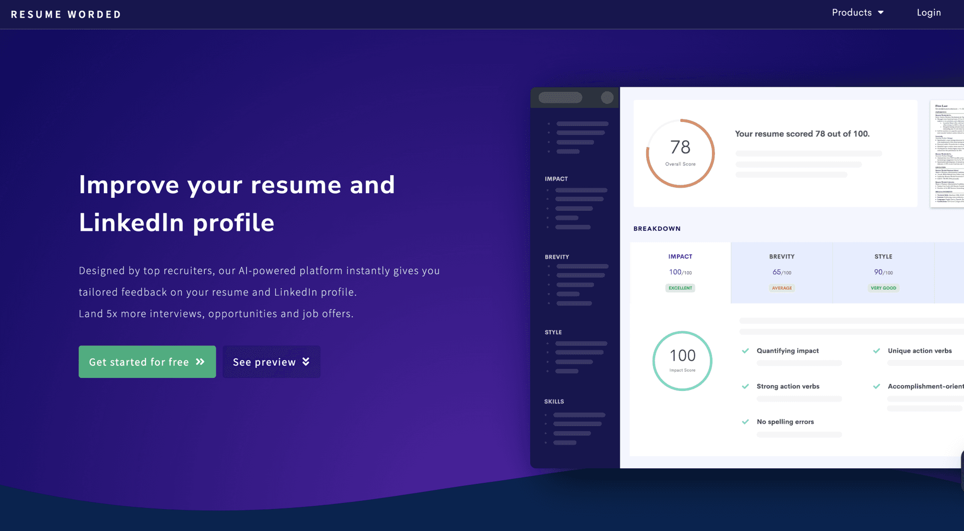 Resume Worded
