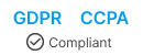 GDPR and CCPA Compliance Logo