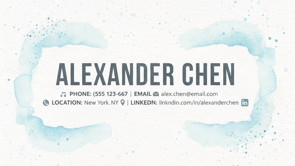 How to Write a Resume Header with Tips & Examples for 2025