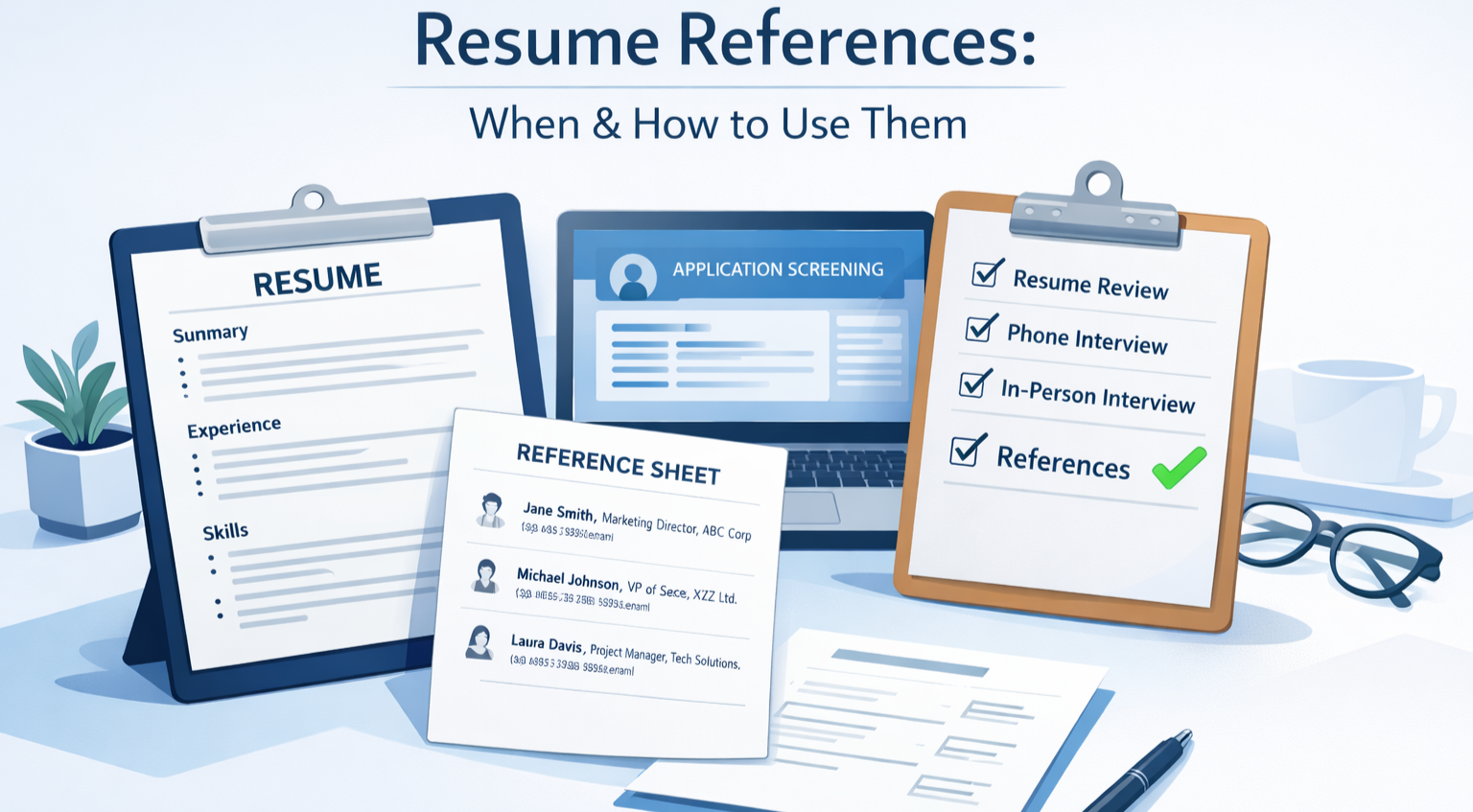 When and How to List References on a Resume