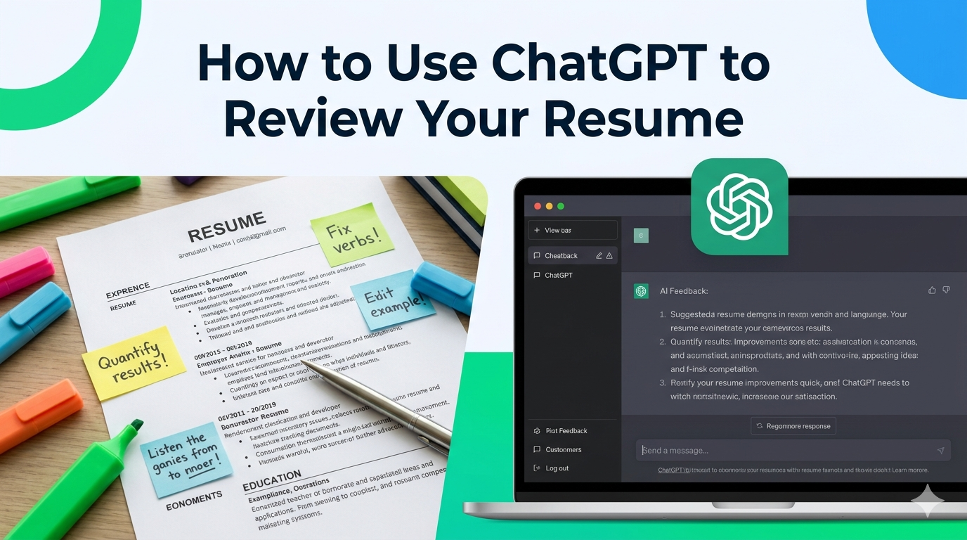 How to Use ChatGPT to Review Your Resume in 7 Simple Steps