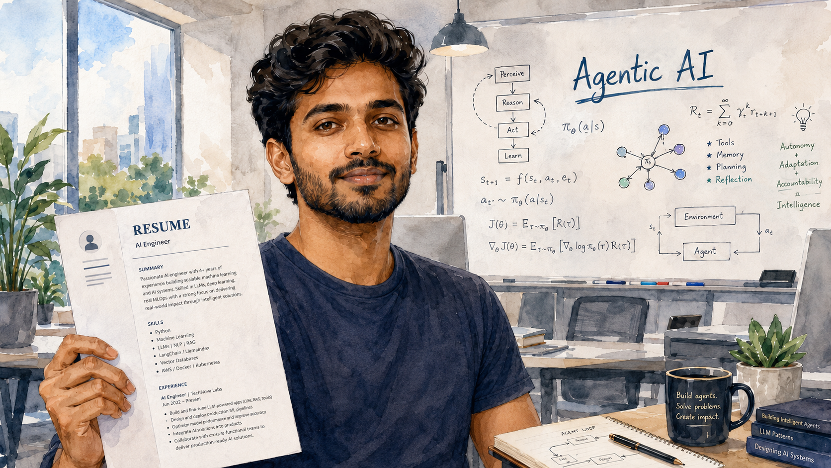 How to write an Agentic AI specialist resume